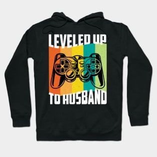 Leveled Up To Husband Gamer Hoodie